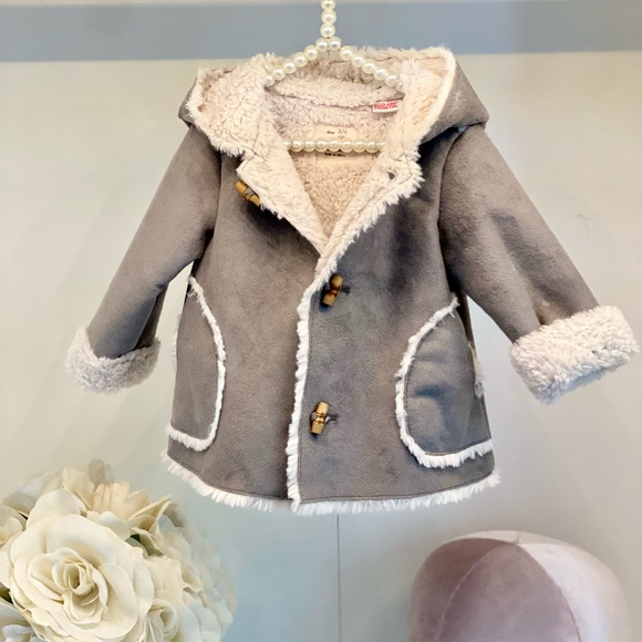 Zara Mini Baby Coat, 3-6 mo - Picture 1 of 5